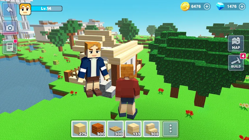 MiniCraft: Blocky Craft 2024 (МиниКрафт)  [МОД Menu] Screenshot 2