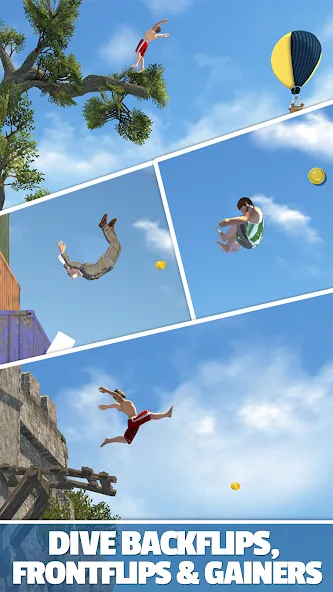 Flip Diving (Флип дайвинг)  [МОД Menu] Screenshot 2