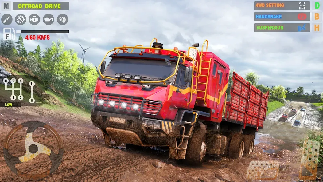 Offroad Mudrunner Games 3D  [МОД Unlimited Money] Screenshot 4