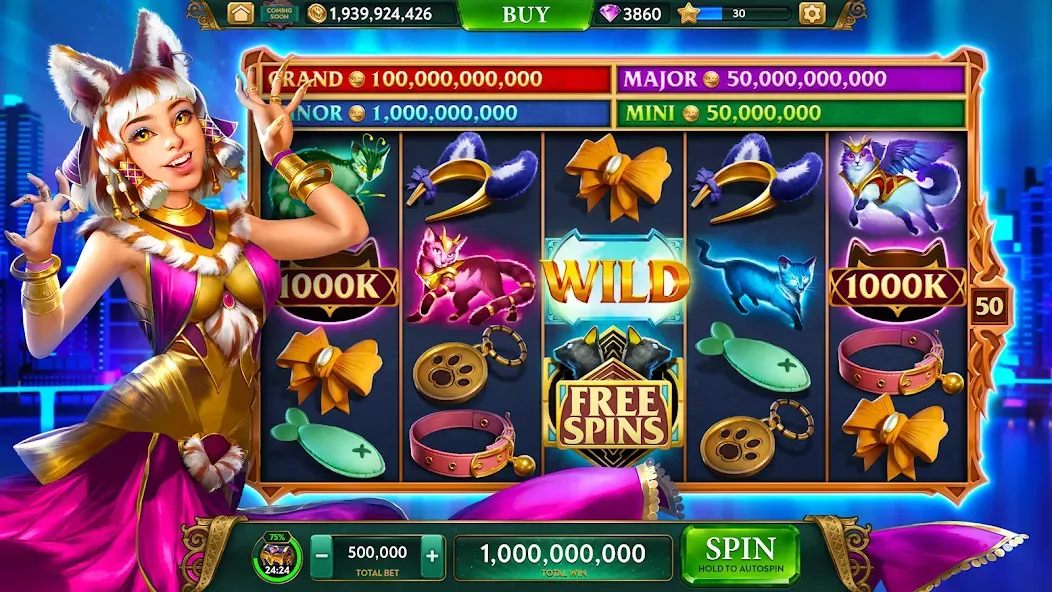 ARK Casino - Vegas Slots Game (АРК Казино)  [МОД Много денег] Screenshot 4