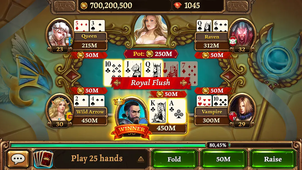 Texas Holdem - Scatter Poker (Тексас Холдем)  [МОД Бесконечные монеты] Screenshot 3