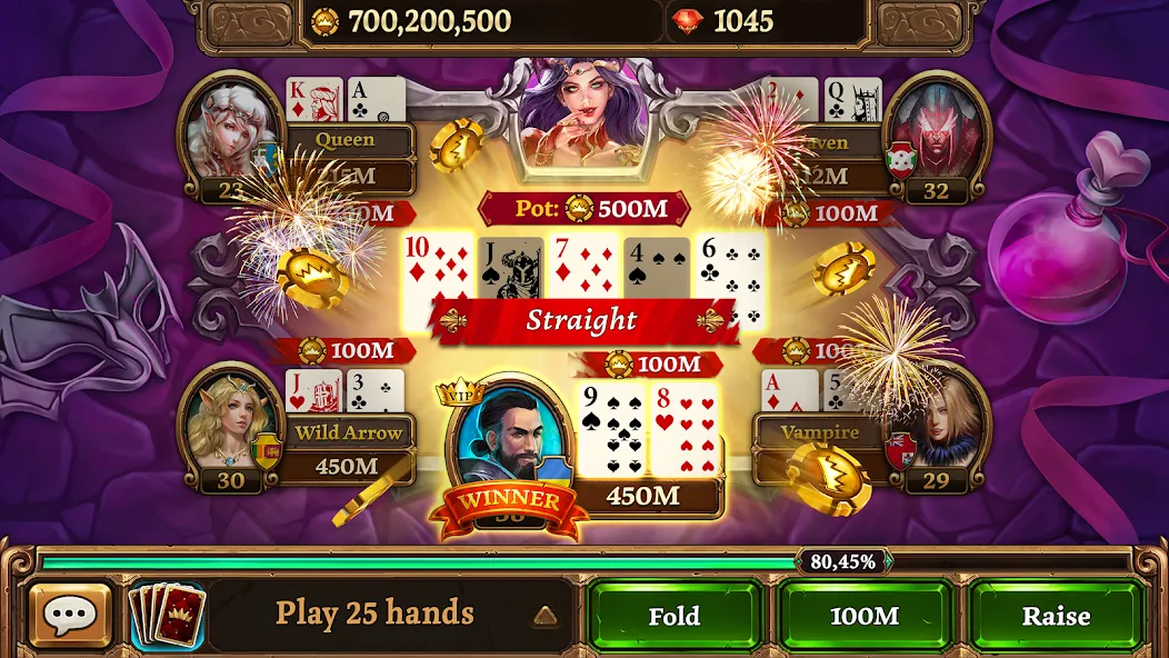 Texas Holdem - Scatter Poker (Тексас Холдем)  [МОД Бесконечные монеты] Screenshot 5