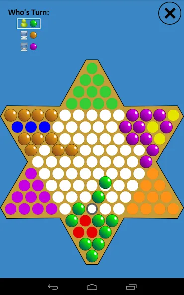 Chinese Checkers Touch (Китайские шашки Тач)  [МОД Бесконечные монеты] Screenshot 5