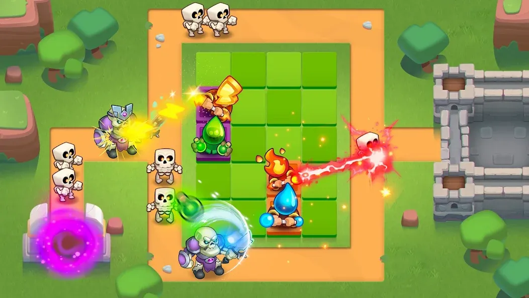 Rush Royale: Tower Defense TD (Раш Рояль)  [МОД Menu] Screenshot 1