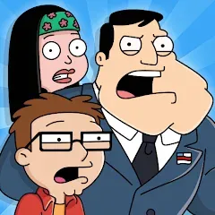 Взлом American Dad! Apocalypse Soon!  [МОД Много монет] - стабильная версия apk на Андроид