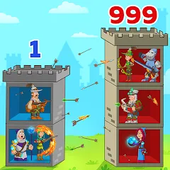 Скачать взломанную Hustle Castle: Medieval games (Хастл Кастл)  [МОД Menu] - полная версия apk на Андроид