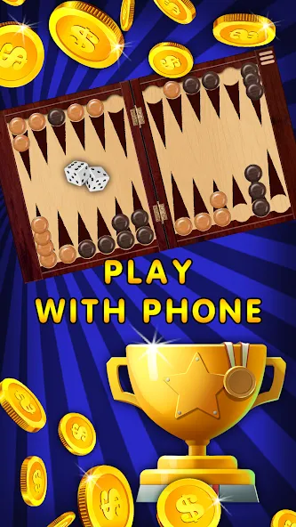 Backgammon Nard offline online  [МОД Все открыто] Screenshot 4