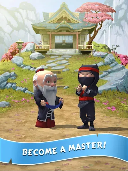 Clumsy Ninja (Кламзи Ниндзя)  [МОД Много монет] Screenshot 4