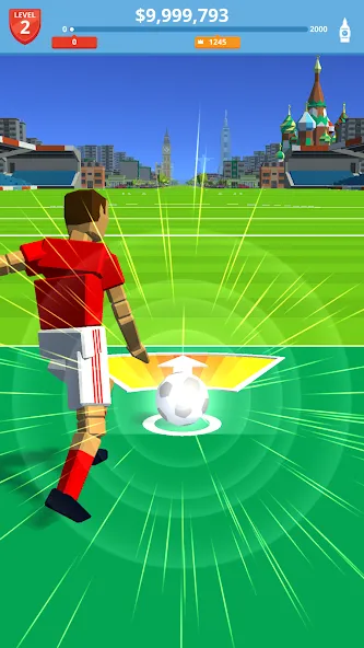 Soccer Kick (Сокер Кик)  [МОД Много монет] Screenshot 1