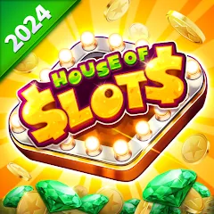 Скачать взломанную House of Slots - Casino Games (Хаус оф Слотс)  [МОД Много денег] - стабильная версия apk на Андроид