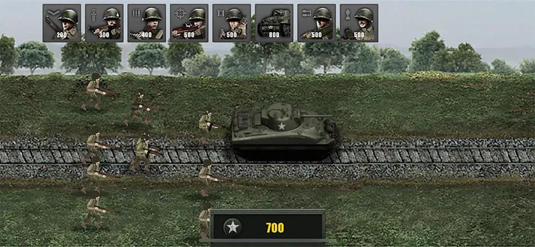 Warfare War Troops (Военное сражение Война Войска)  [МОД Все открыто] Screenshot 2