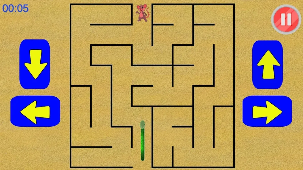 Snake Maze game (Змеиная лабиринтная игра)  [МОД Menu] Screenshot 3