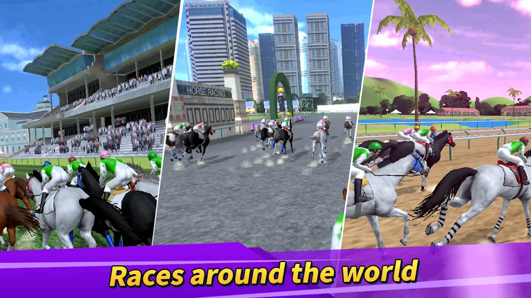 Derby Life : Horse racing (Дерби Лайф)  [МОД Меню] Screenshot 1