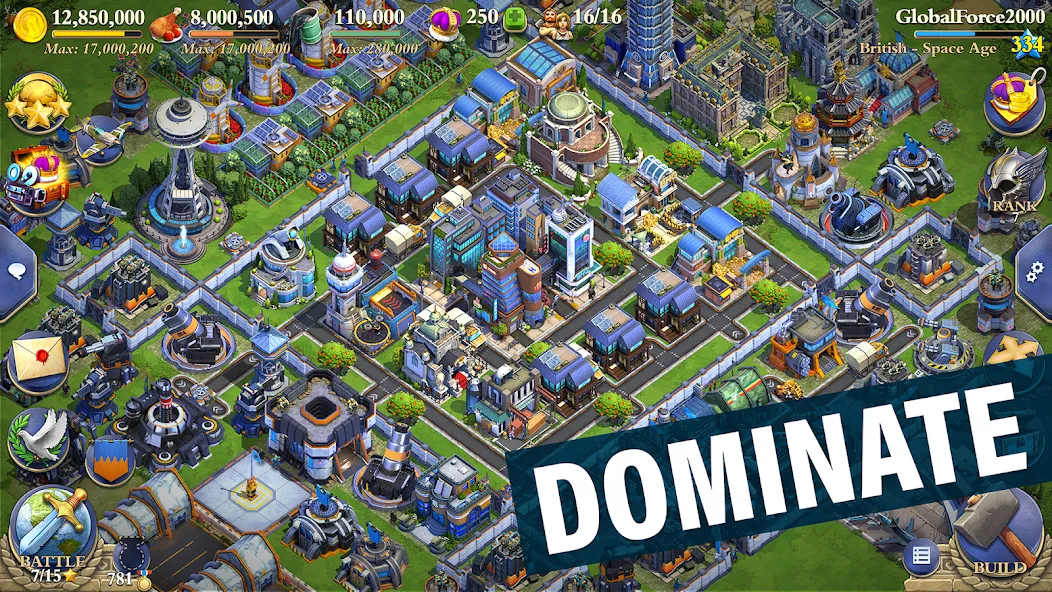 DomiNations (Доминейшнз)  [МОД Mega Pack] Screenshot 1