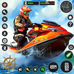 Взлом Jetski Boat Racing: Boat Games (Джетски Гонки на лодках)  [МОД Много денег] - стабильная версия apk на Андроид