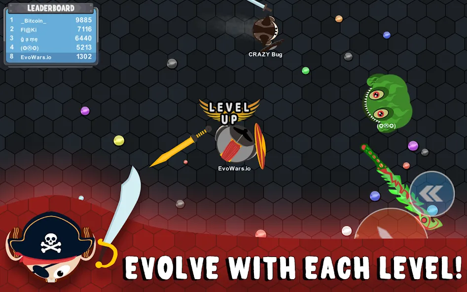 EvoWars.io  [МОД Все открыто] Screenshot 1