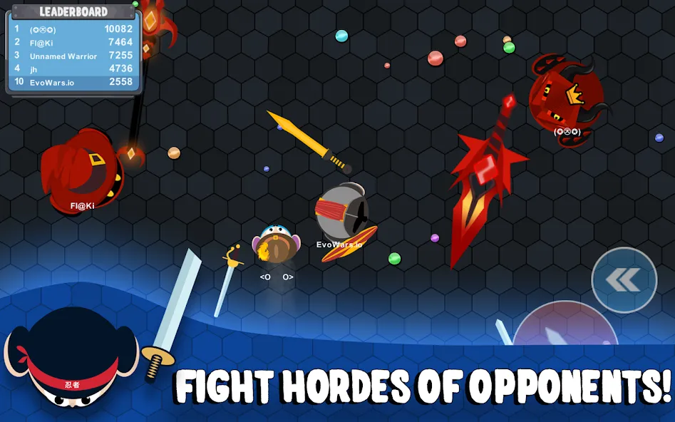 EvoWars.io  [МОД Все открыто] Screenshot 2