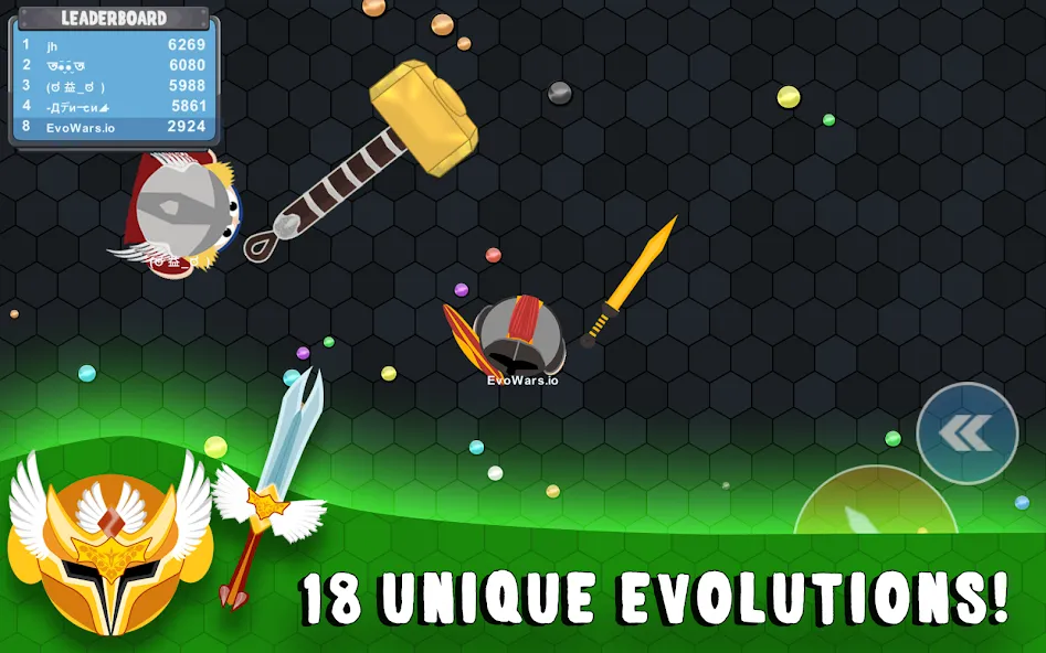 EvoWars.io  [МОД Все открыто] Screenshot 3