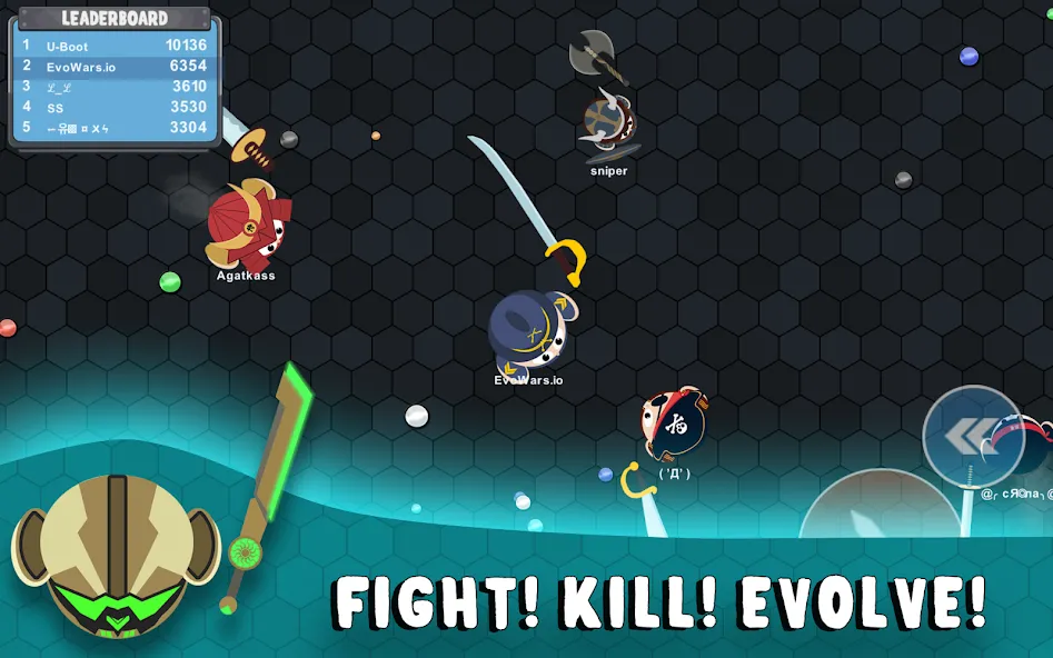 EvoWars.io  [МОД Все открыто] Screenshot 5
