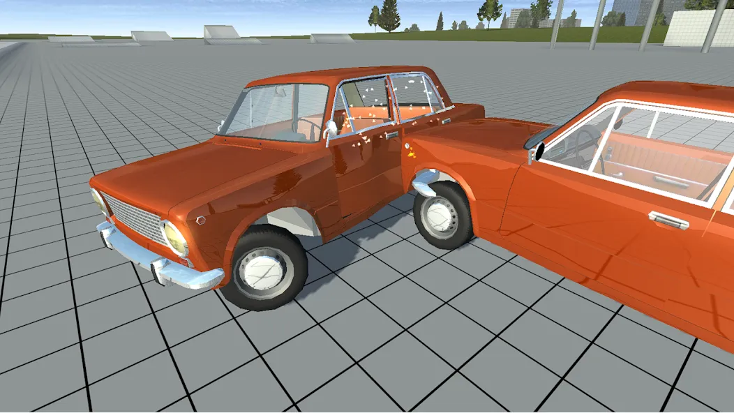 Simple Car Crash Physics Sim (Симулятор физики простого автомобильного столкновения)  [МОД Mega Pack] Screenshot 3