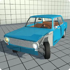 Скачать взломанную Simple Car Crash Physics Sim (Симулятор физики простого автомобильного столкновения)  [МОД Mega Pack] - стабильная версия apk на Андроид