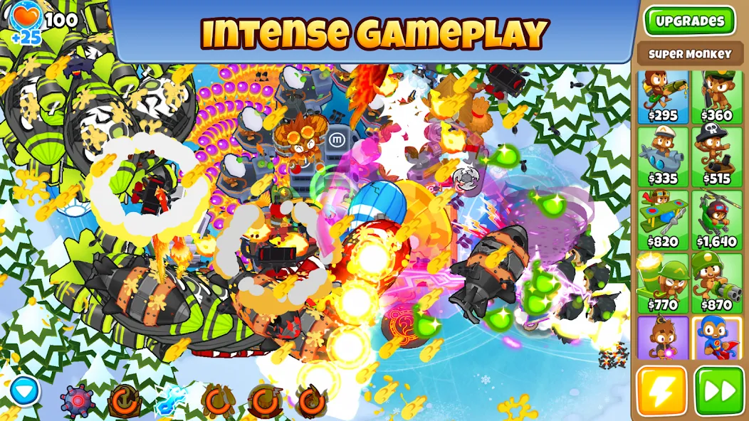 Bloons TD 6 (Блунс ТД 6)  [МОД Бесконечные монеты] Screenshot 3