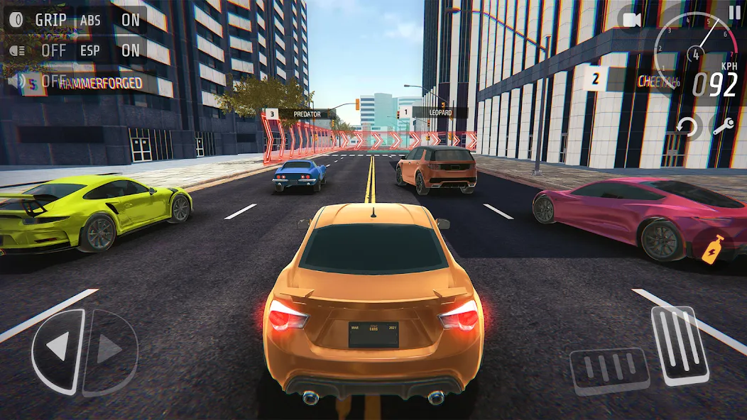 Nitro Speed car racing games (Нитро Спид)  [МОД Все открыто] Screenshot 1