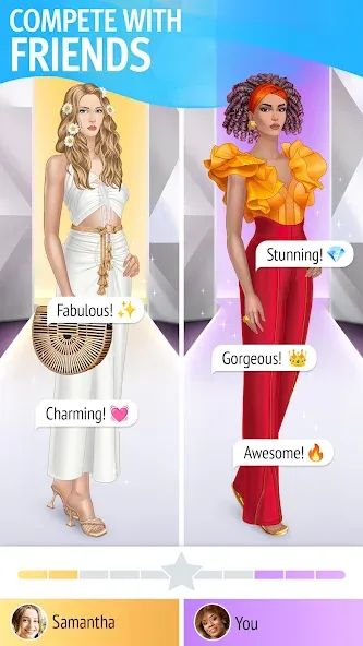 Pocket Styler: Fashion Stars (Покет Стайлер)  [МОД Бесконечные деньги] Screenshot 1