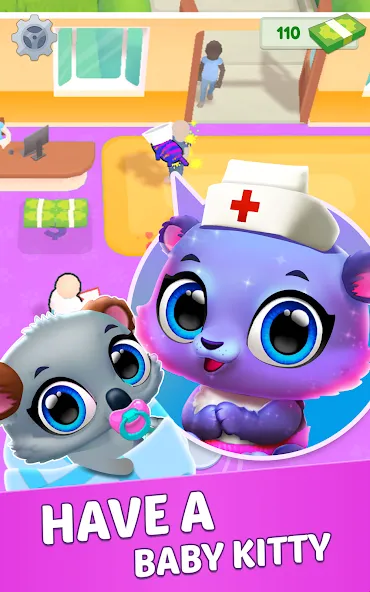 Cute Animals: Pet Doctor (Мрдж Кьют Энималс)  [МОД Unlimited Money] Screenshot 2