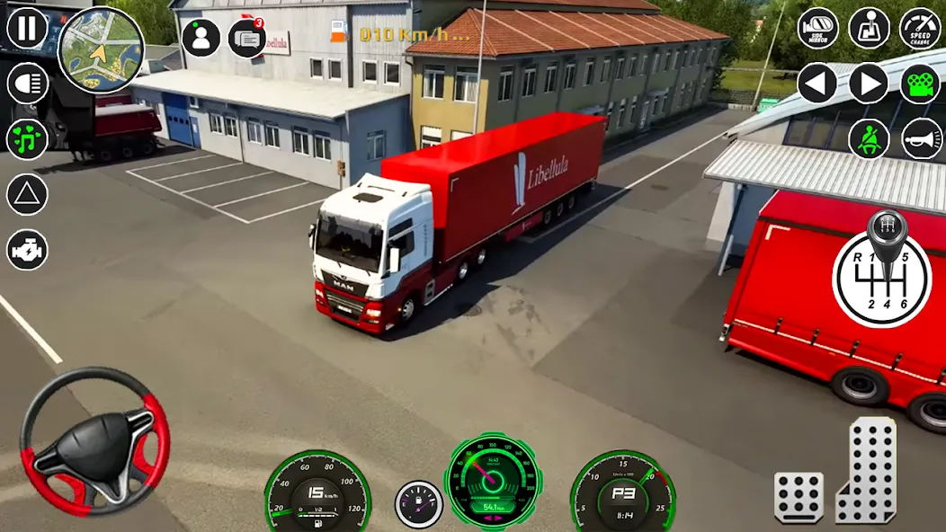 American Cargo City Driving 3D  [МОД Mega Pack] Screenshot 3