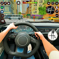 Взломанная Modern Taxi Car Glory Driving  [МОД Unlocked] - стабильная версия apk на Андроид