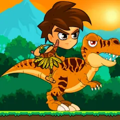 Взломанная Super Warrior Dino Adventures (Супер Воин Дино Приключения)  [МОД Много монет] - полная версия apk на Андроид