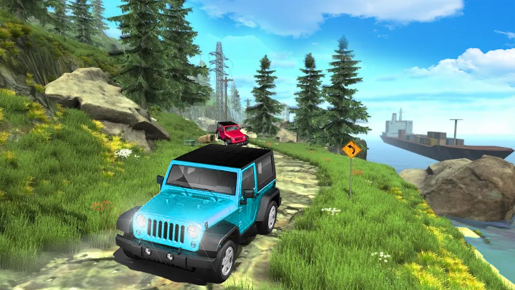 4X4 Offroad SUV Driving Games  [МОД Unlimited Money] Screenshot 3