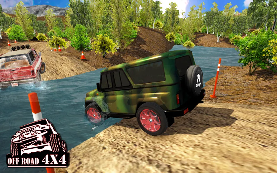 Offroad Jeep Racing Extreme  [МОД Бесконечные монеты] Screenshot 3