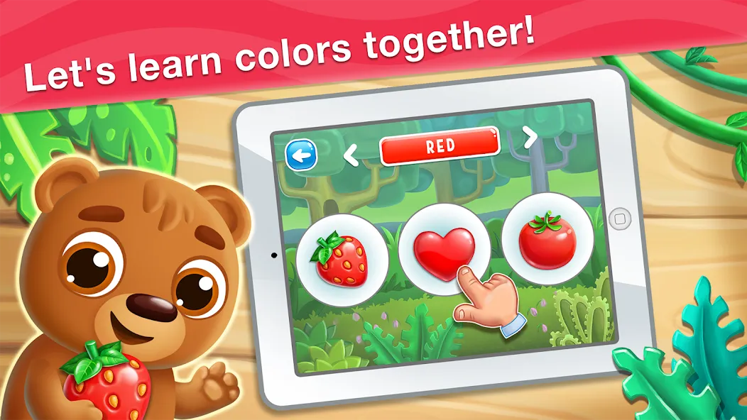 Colors learning games for kids  [МОД Меню] Screenshot 1