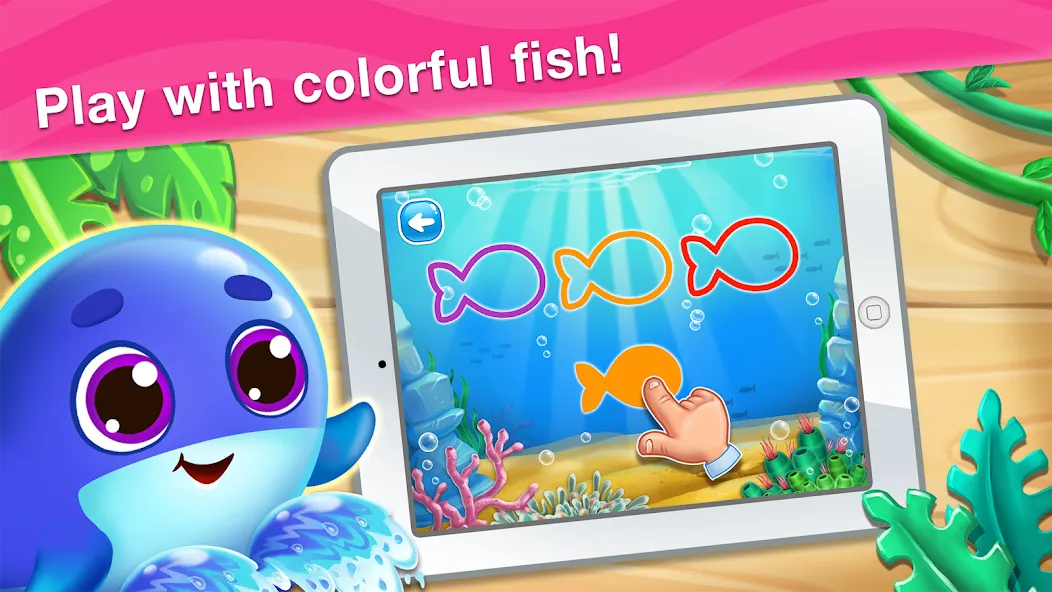 Colors learning games for kids  [МОД Меню] Screenshot 2