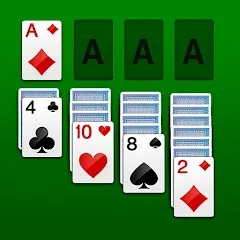 Взломанная Klondike Solitaire (Клондайк солитер)  [МОД Много денег] - полная версия apk на Андроид