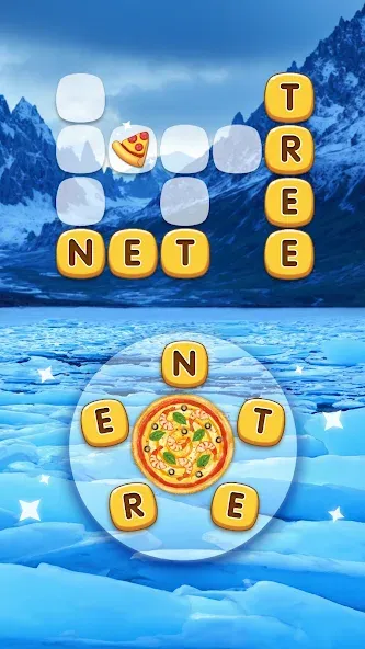 Word Pizza - Word Games  [МОД Меню] Screenshot 2