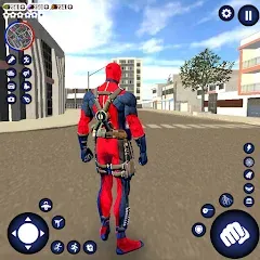 Взлом Miami Rope Hero Spider Game  [МОД Меню] - полная версия apk на Андроид