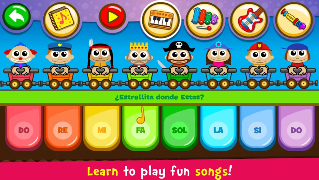 Piano Kids - Music & Songs  [МОД Бесконечные монеты] Screenshot 5