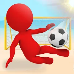 Взлом Crazy Kick! Fun Football game  [МОД Unlocked] - стабильная версия apk на Андроид