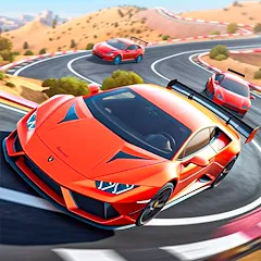 Взломанная Extreme Car Drag Racing (Экстремальные гонки драгстеров)  [МОД Mega Pack] - полная версия apk на Андроид