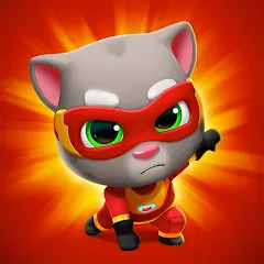 Взломанная Talking Tom Hero Dash  [МОД Все открыто] - последняя версия apk на Андроид