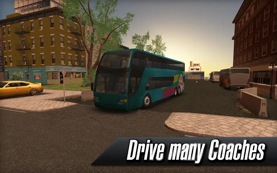 Coach Bus Simulator (Коуч Бас Симулятор)  [МОД Menu] Screenshot 3