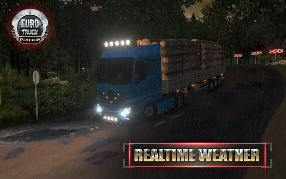 European Truck Simulator (Юро Трак Драйвер)  [МОД Много денег] Screenshot 5