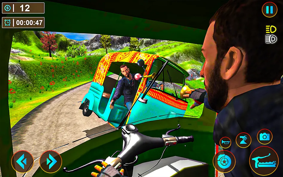 Tuk Tuk Offroad Auto Rickshaw (Тук Тук оффроуд автомобильный рикша)  [МОД Unlocked] Screenshot 4