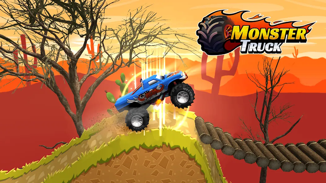 Monster truck: Extreme racing  [МОД Много денег] Screenshot 1