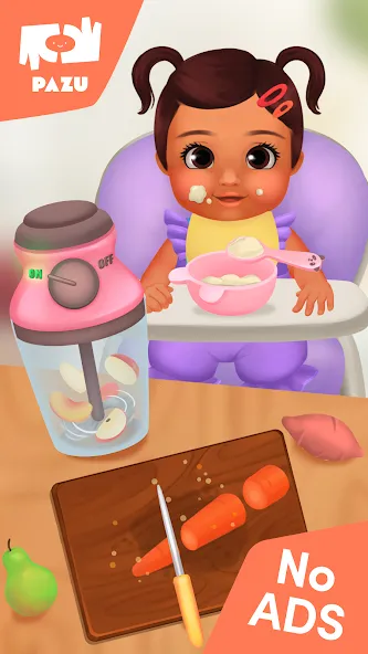 Baby care game & Dress up  [МОД Меню] Screenshot 2