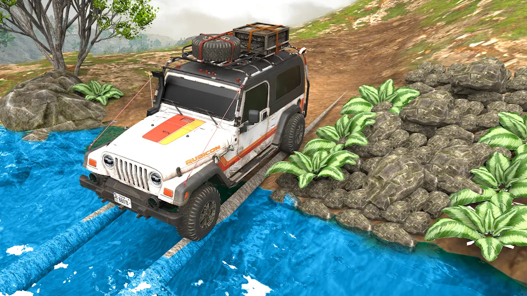 Offroad 4x4 Jeep Driving Game  [МОД Все открыто] Screenshot 5