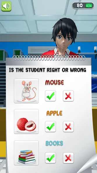 Anime School Teacher Simulator  [МОД Mega Pack] Screenshot 2